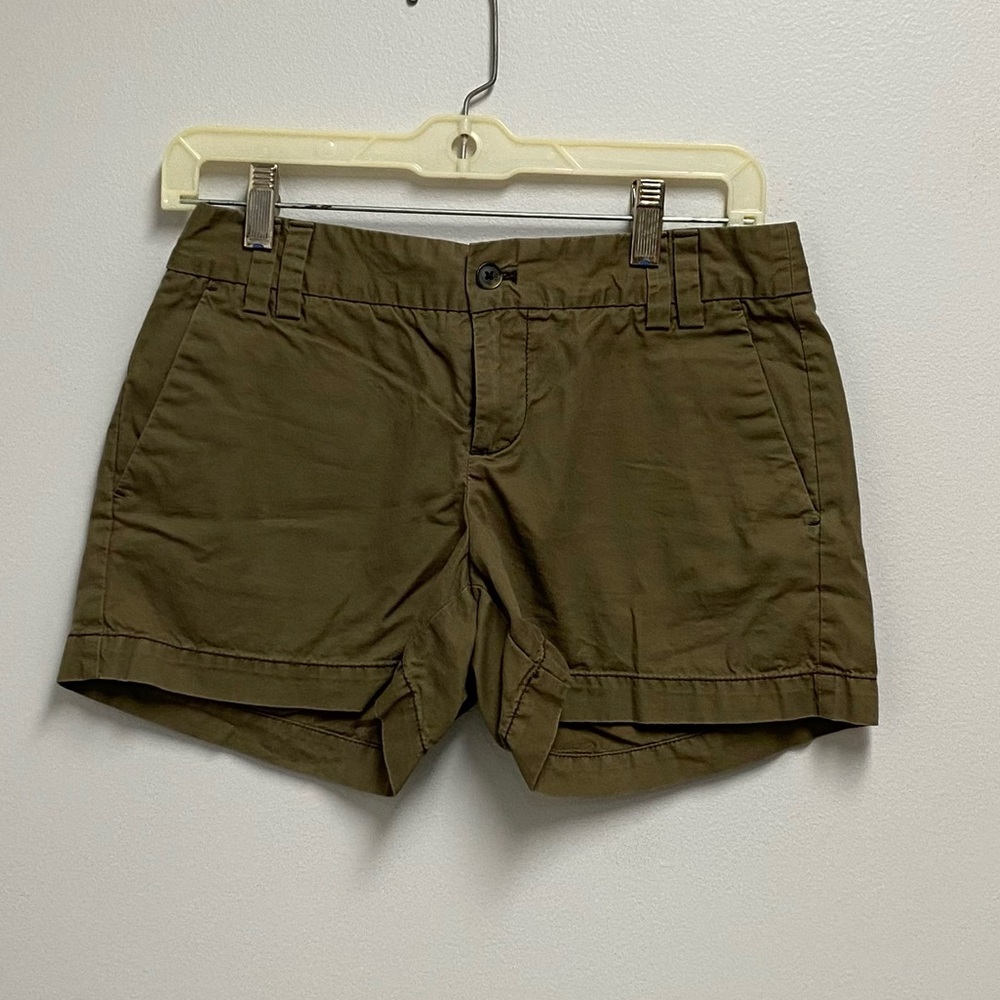 Women’s Ann Taylor 100% cotton Chocolate Brown Casual Shorts size 0